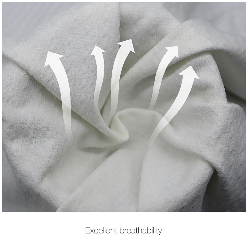 Micro fiber nylon spandex 3D flower jacquard fabric for underwear